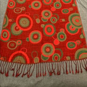 Festive Bubble Dot Scarf